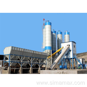 Export to Burkina Faso HZS90 concrete batching plant